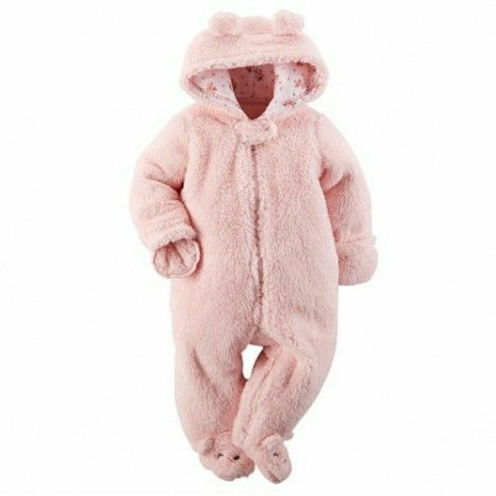 FREE HEADBAND 💞 With Bunny Snowsuit for Toddler